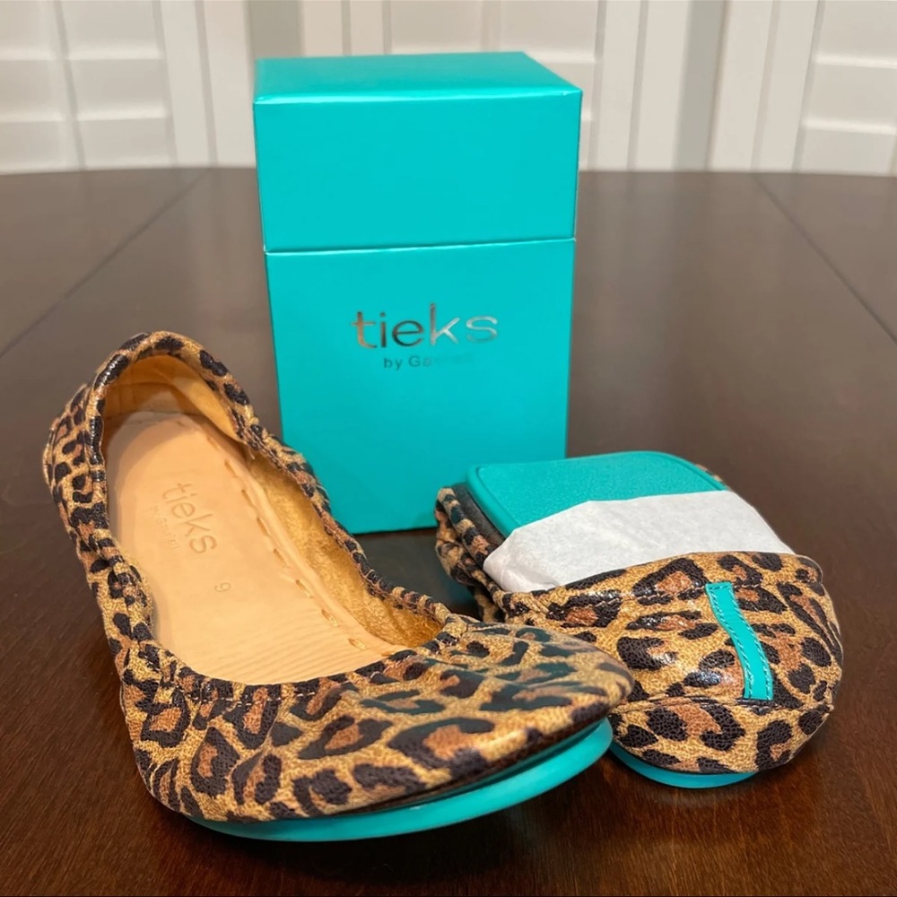 Tieks Leopard Print Size 9